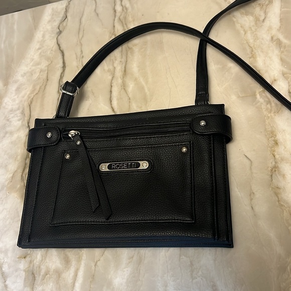 Rosetti Black Cross Body Mini Purse - Picture 4 of 12